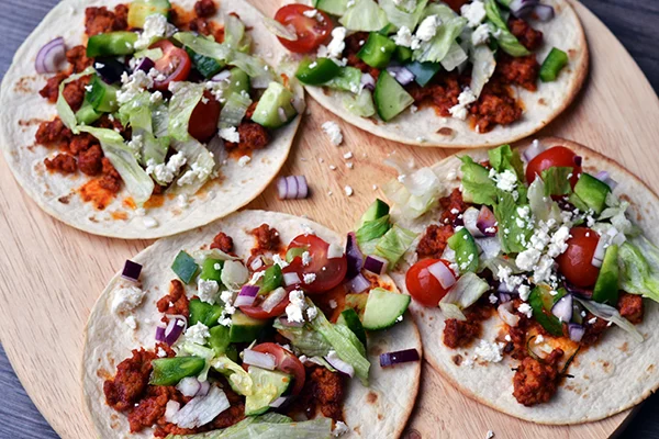 Jamie's Turkse pizza's met lamsgehakt