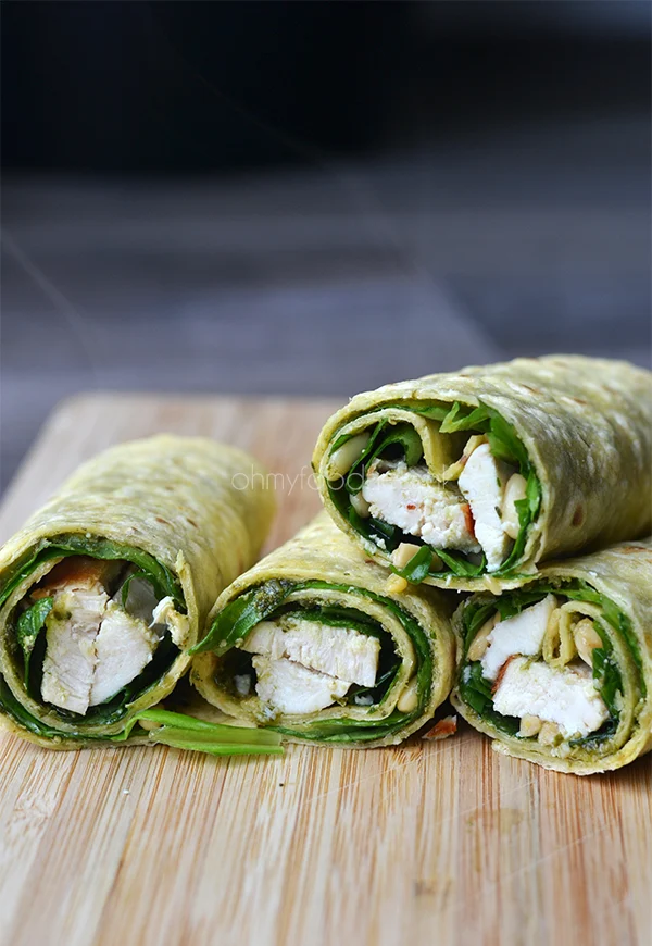 OMF’s Studentenkeuken: Kip-Pesto rolletjes 1 kip-pesto rolletjes