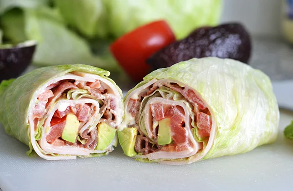 slawraps met kalkoenfilet