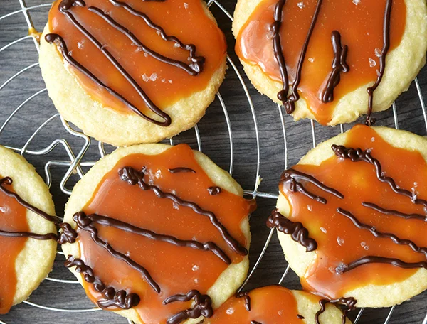 Koekjes met Salted Caramel 14 koekjes met salted caramel