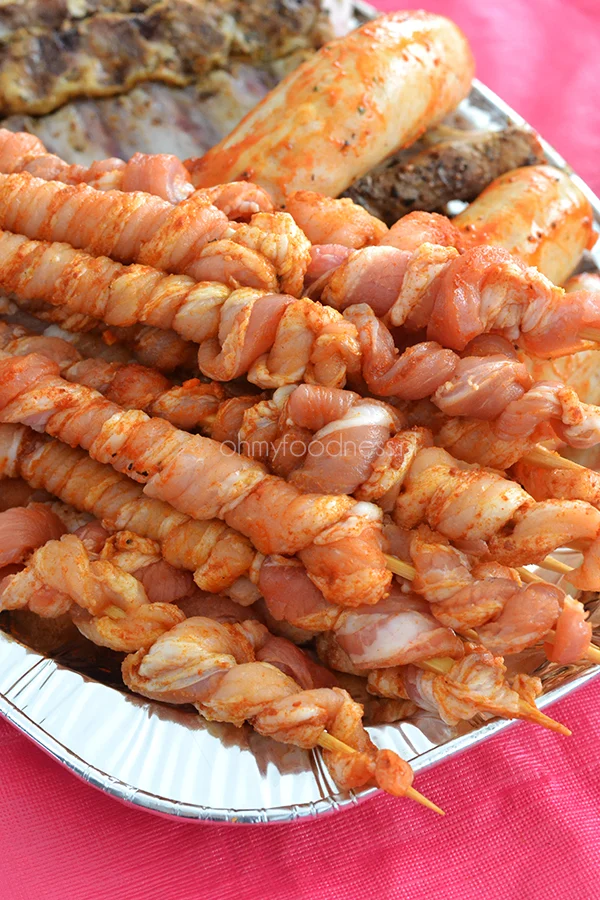 OMF’s Studentenkeuken BBQ: Spekfakkels 1 Spekfakkels