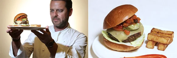 Travel Tuesday: Het lekkerste vliegtuigeten 1 British Airways Gourmet Burger