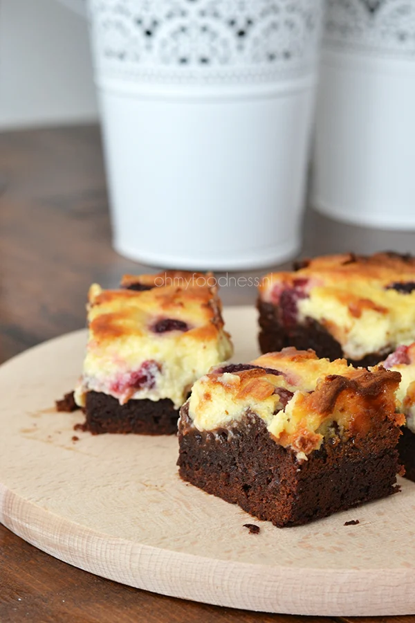 Video: Frambozen cheesecakebrownies 1 frambozen cheesecakebrownies