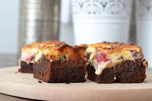 Video: Frambozen cheesecakebrownies 1 frambozen cheesecakebrownies