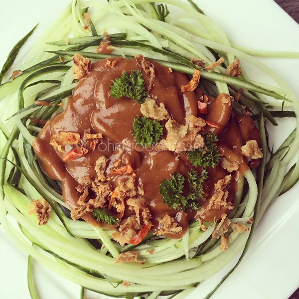 Foodie valt af: Weight Watchers #2 1 komkommernoedels