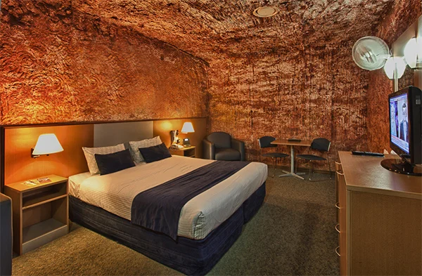 De tofste overnachtingsmogelijkheden 1 Desert Cave Hotel
