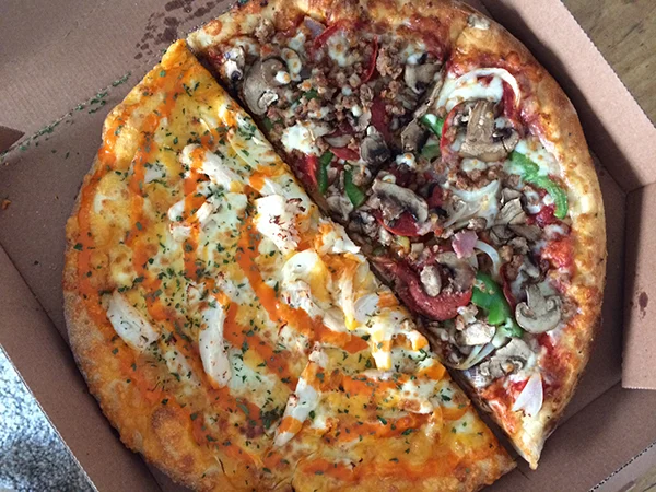 Wat stond er op tafel week 35 - 2014 6 Pizza