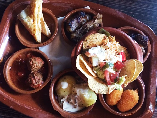 Wat stond er op tafel week 35 - 2014 7 Mangu Tapas