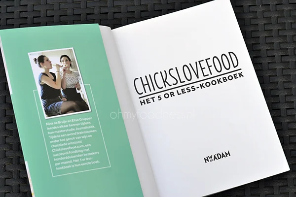 Chickslovefood 5 or less-kookboek 2 Chickslovefood 5 or less