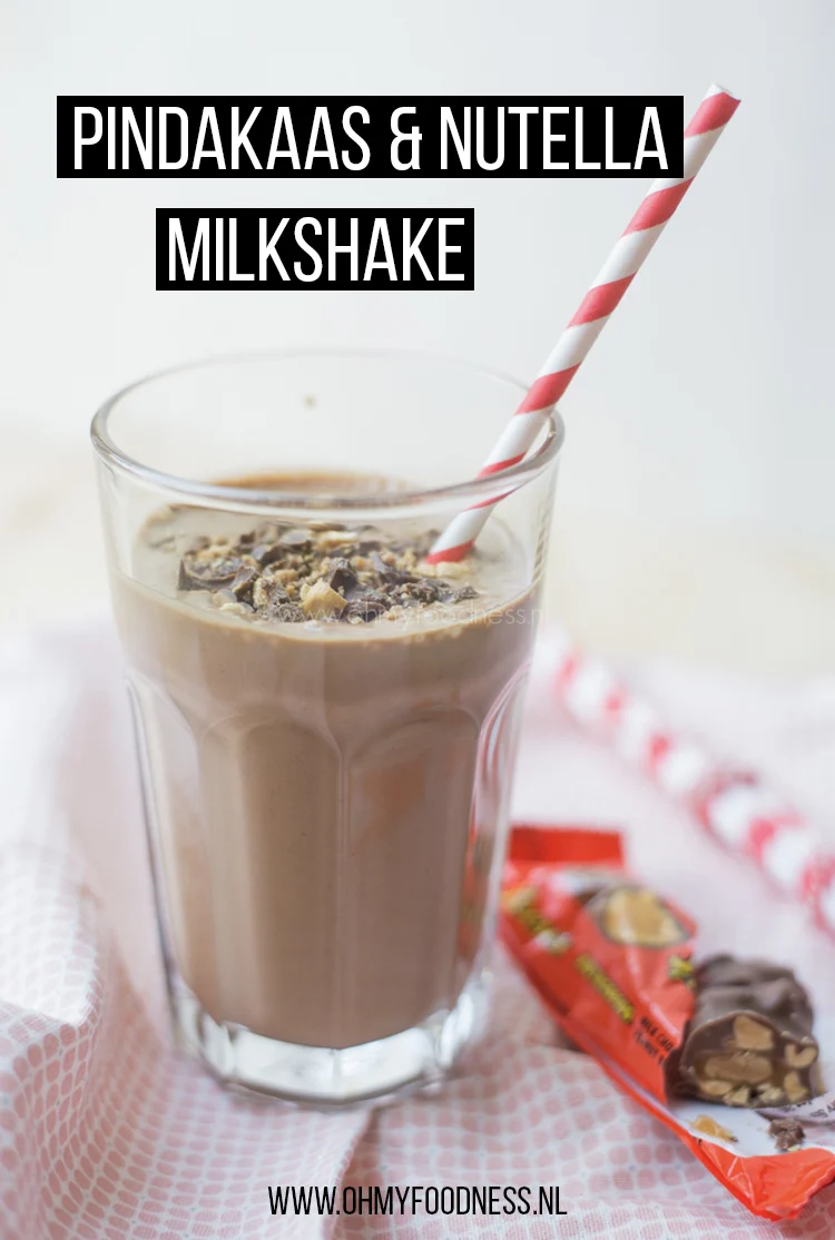 Video: Pindakaas & Nutella milkshake 2 Pindakaas Nutella milkshake