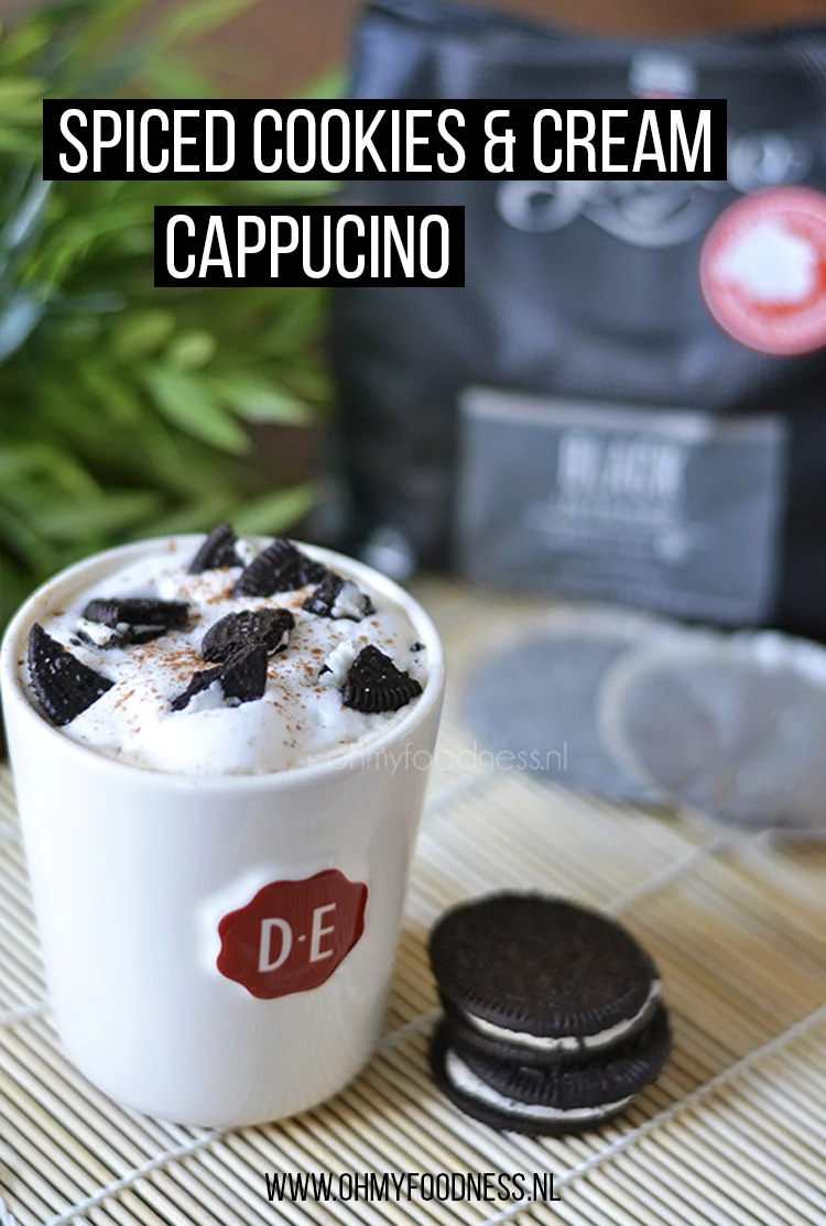 Spiced Cookies & Cream Cappuccino 5 Spiced Cookies Cream Cappuccino