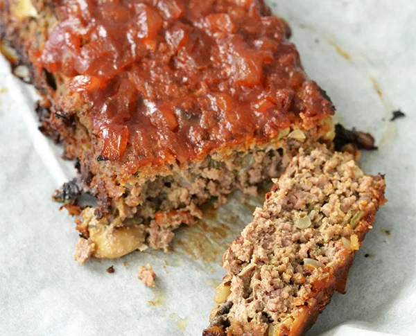 Glutenvrij Meatloaf 8 Glutenvrij meatloaf