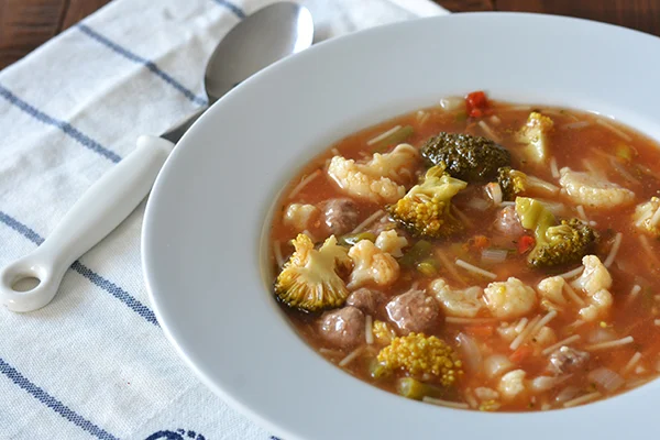 Leftover groentesoep