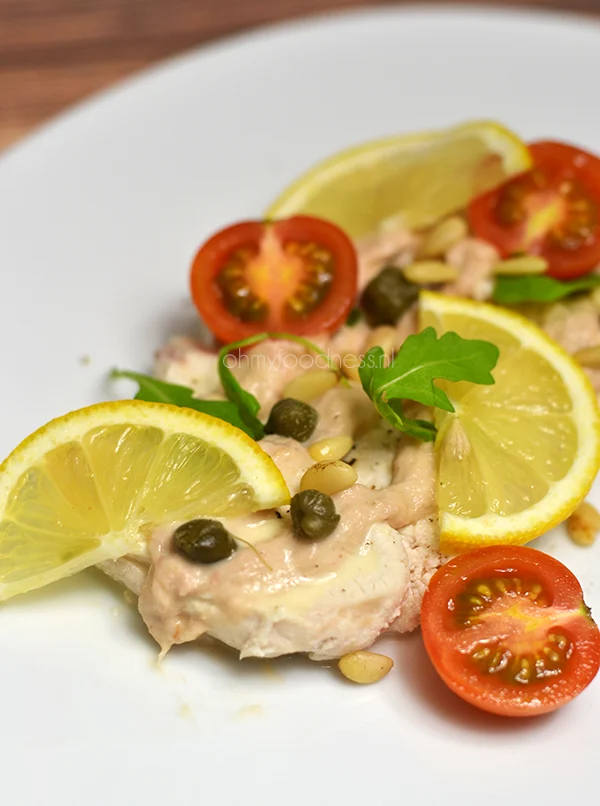 17x kerstmis voorgerechten 2 Tonnato Pollo