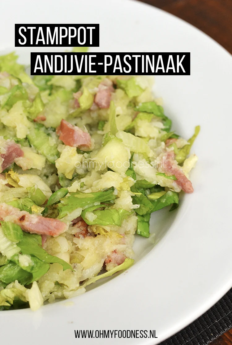 Andijvie-pastinaakstamppot 2 andijvie pastinaak stamppot