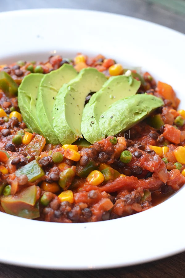 Vegetarische Linzenchili 2 Vegetarische Linzenchili