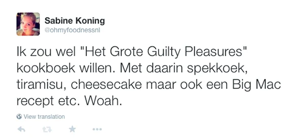 IK GA EEN BOEK MAKEN! 1 Guilty Pleasures Kookboek