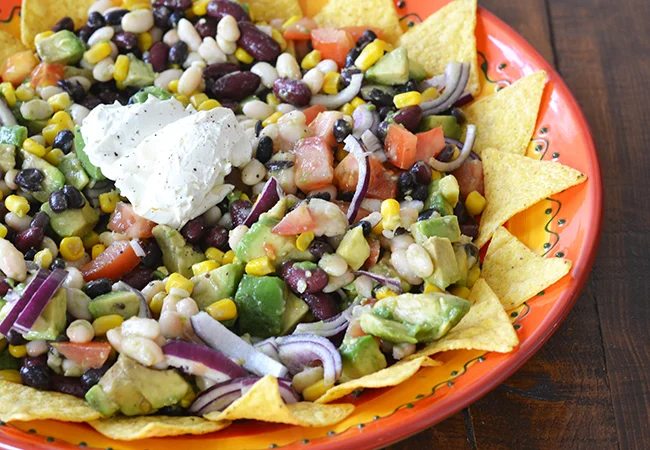 Mexicaanse bonensalade 16 Mexicaanse bonensalade