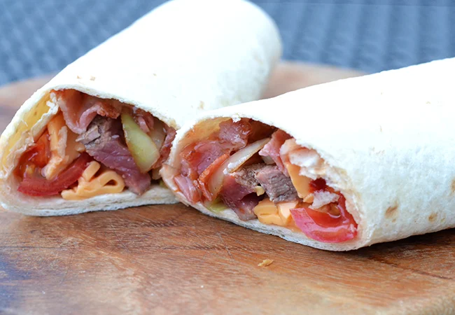 Philly Cheese Steak Wraps