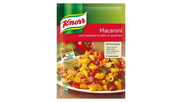 Mijn favoriete pakjes & zakjes 2 Knorr mix voor macaroni