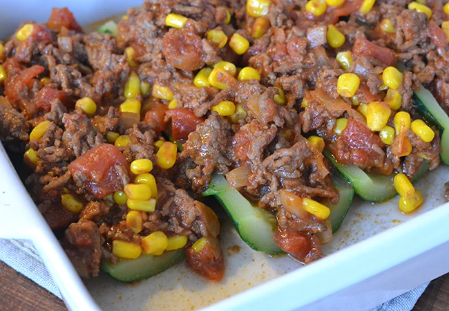 Sloppy Joe Courgettebootjes