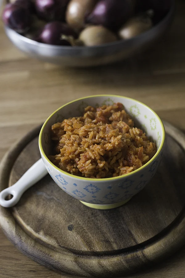 Lekker bijgerecht: Tomatenrijst 1 Tomatenrijst