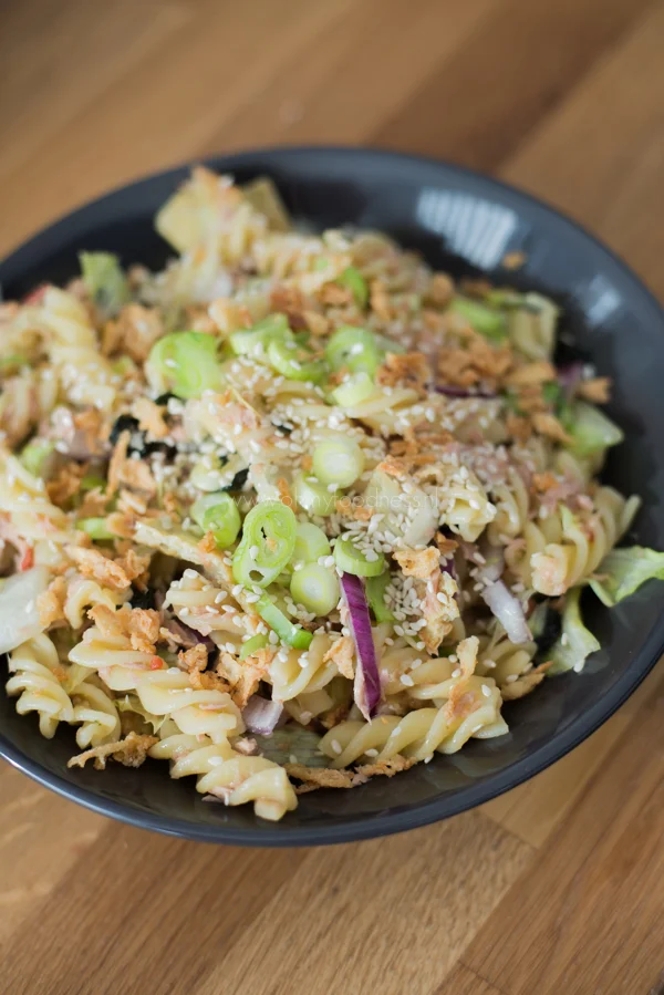 Japanse Tonijnsalade met wasabi/sesamdressing 1 Japanse Tonijnsalade