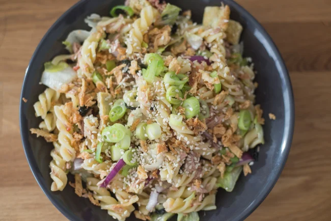 Japanse Tonijnsalade met wasabi/sesamdressing 14 Japanse Tonijnsalade