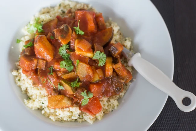 Marokkaanse Groentestoof met Kruidencouscous 23 Marokkaanse groentestoof