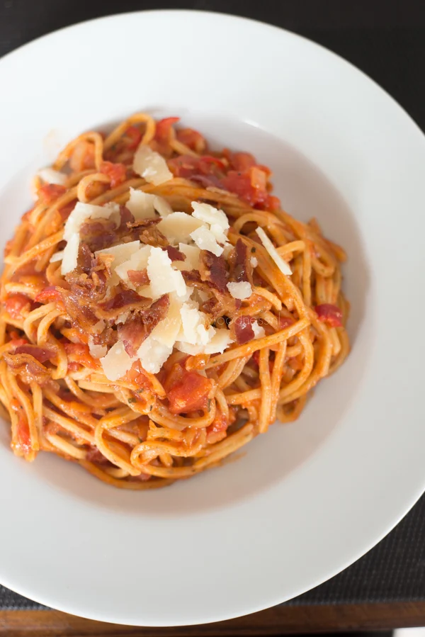 Spaghetti a L'arrabiata 1 Spaghetti a L'Arrabiata