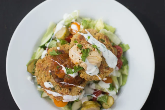 Falafelburgers 5 Falafelburgers