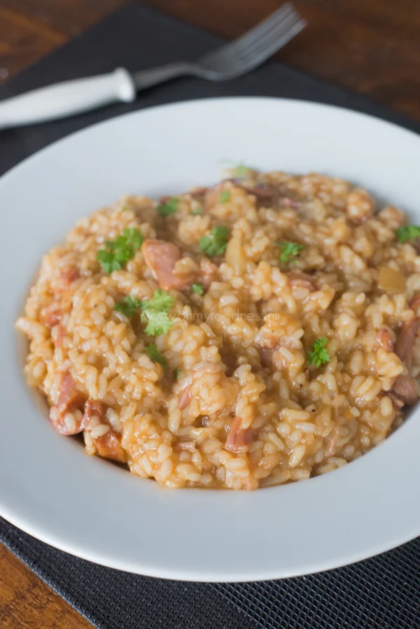 Barbecue Pulled Pork risotto 1 Barbecue Pulled Pork Risotto