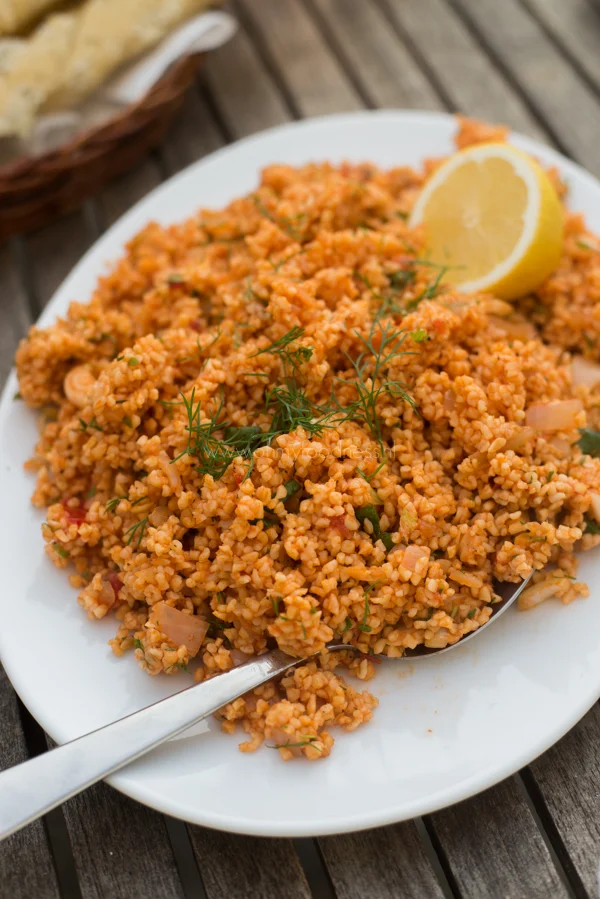 Kisir (Turkse bulgursalade) 1 Kisir