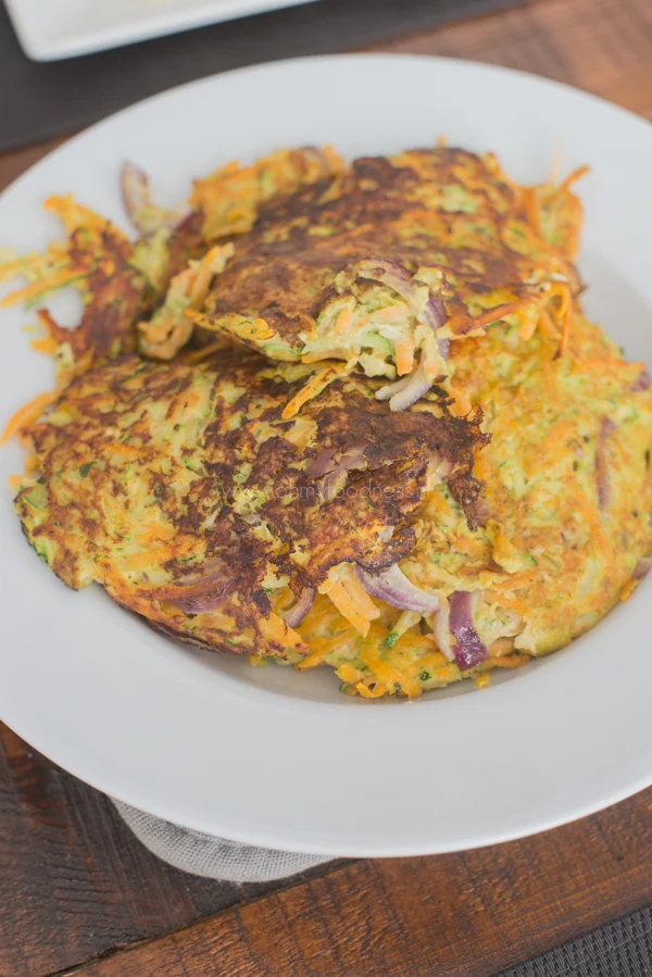 Zoete aardappel-courgettekoekjes 1 Zoete Aardappel-Courgette koekjes