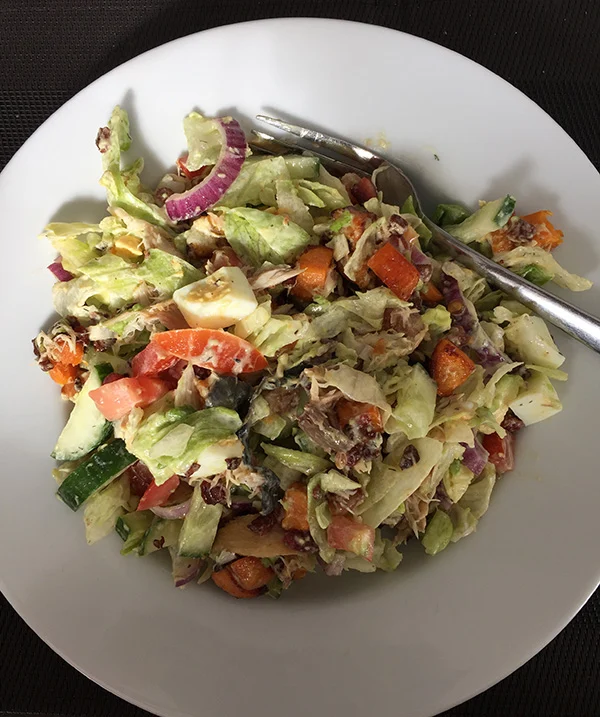 5x variaties op de Zoete Aardappelsalade 2 Zoete aardappelsalade