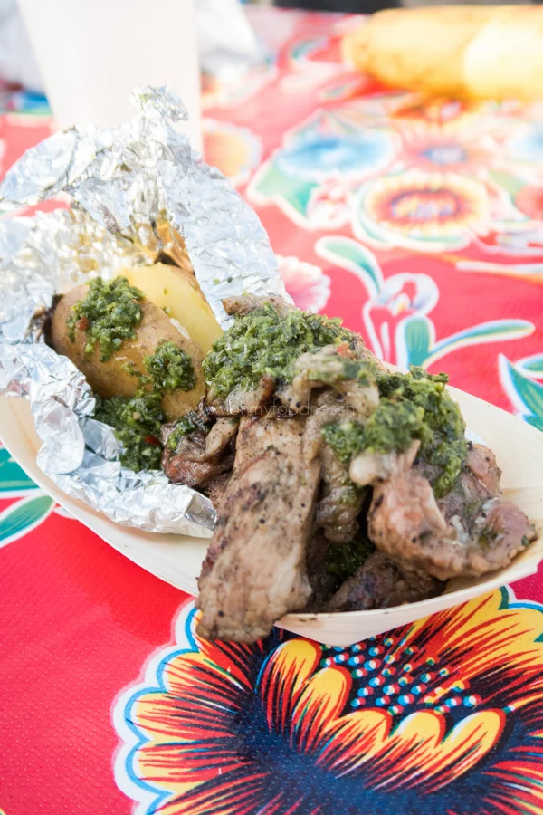 Foodie op Lepeltje Lepeltje 3 Chimichurri Lam - Loco's Kitchen