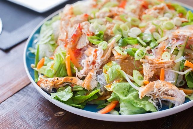 Vietnamese Springroll salade 12 Vietnamese springroll salade