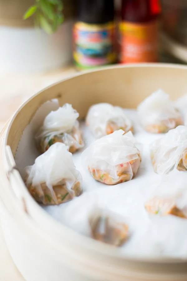 Makkelijke dim sum met garnalen + WIN! 1 Makkelijke dimsum met garnalen