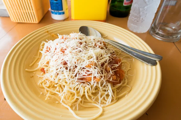 Foodie op Bali 19 rust_restaurant_spaghettiseafood