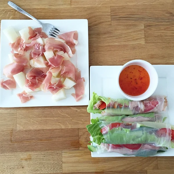 5x Favoriete lunches om te preppen 3 Verse springrolls
