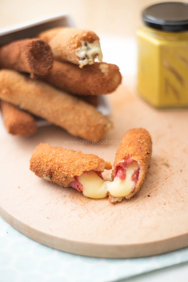 Video: Kaas-Salami sticks 1 Kaas-Salami sticks