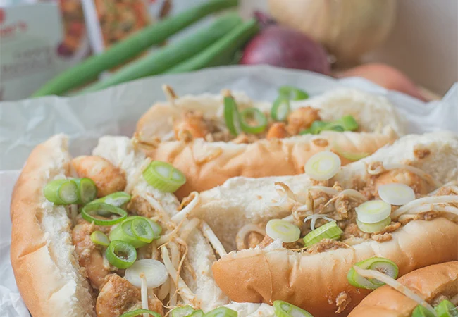 Pad Thai broodjes 25 Pad Thai Broodjes