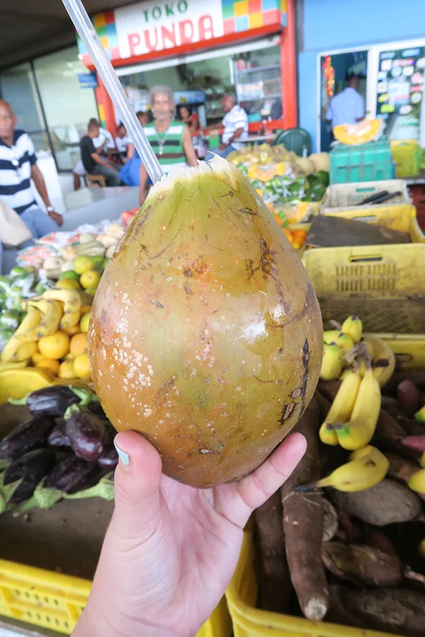 Foodie op Curaçao 7 kokosnoot