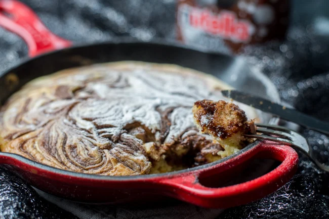 Kerstontbijt: Nutella-pannenkoek uit de oven 18 Nutella pannenkoek uit de oven