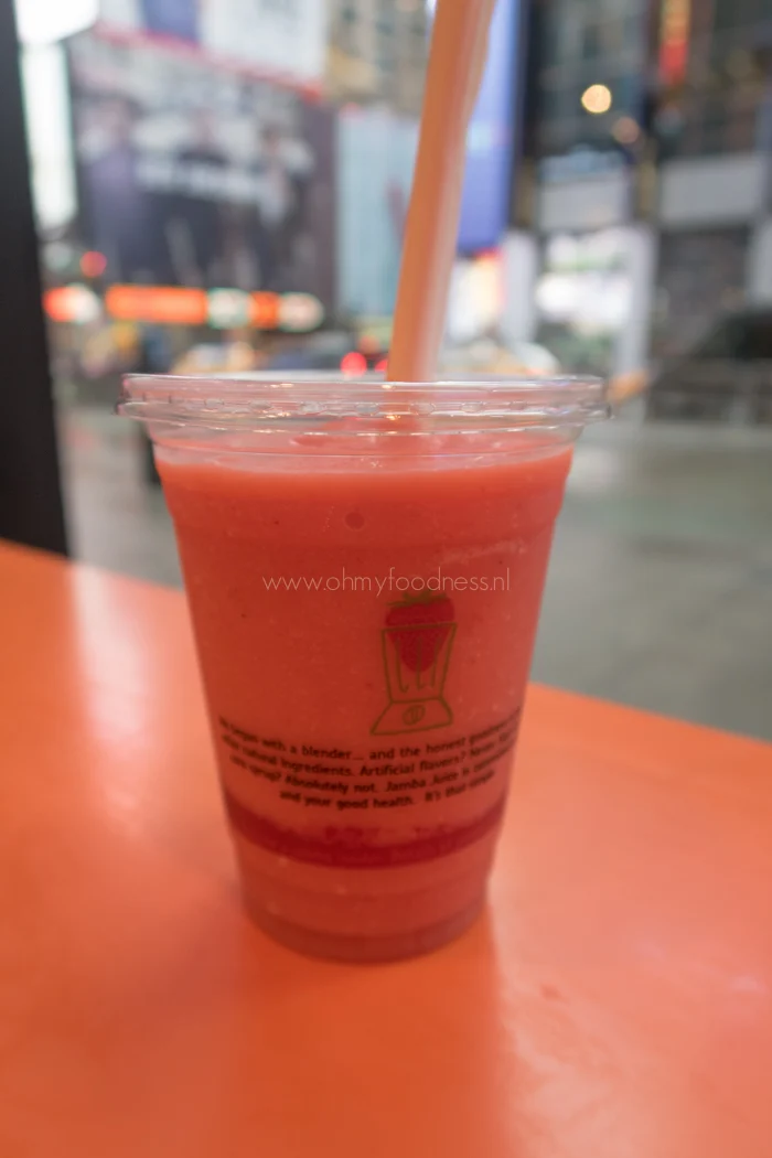 Foodie in NYC - 2015 16 Jamba Juice