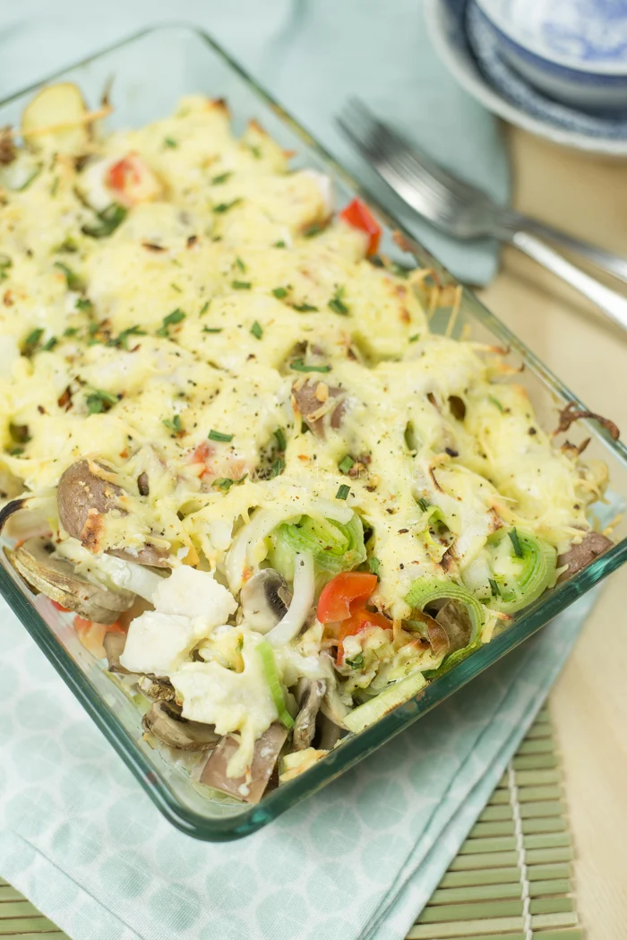 Panga-ovenschotel met aardappeltjes 1 Panga-ovenschotel met aardappeltjes