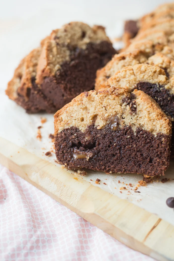 Pindakaas-Chocoladecake met ROLO 1 Pindakaas-chocoladecake met Rolo