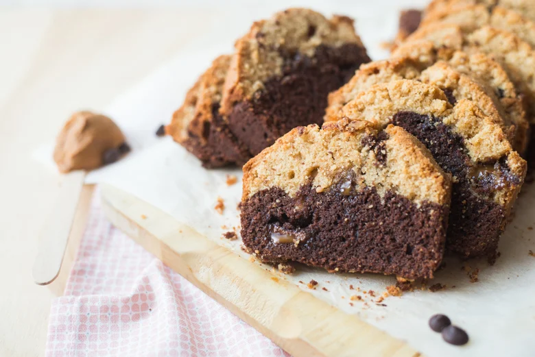 Pindakaas-Chocoladecake met ROLO 21 Pindakaas-chocoladecake met Rolo