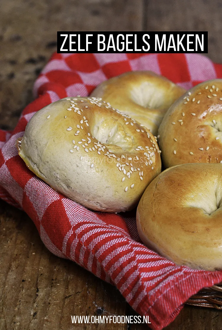 Bagels maken 4 bagels maken