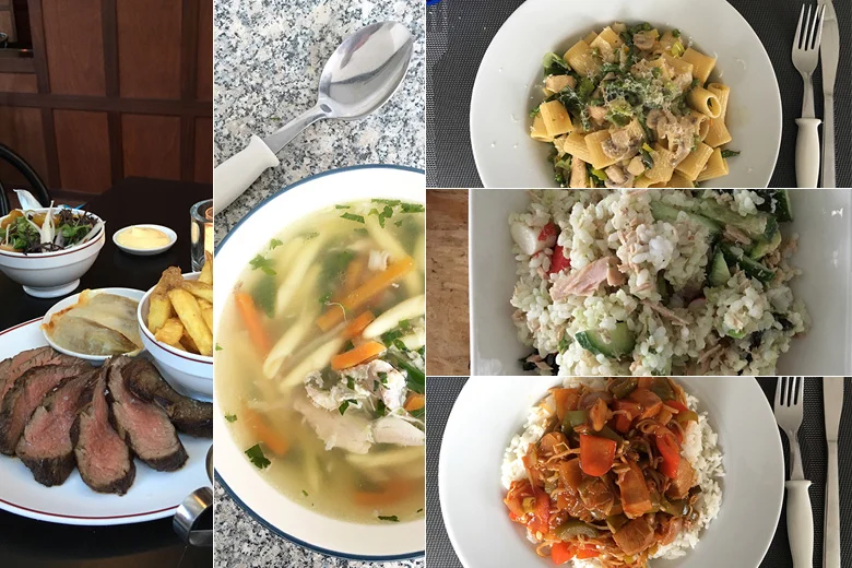 OMF's Eetoverzicht week 14 - 2016